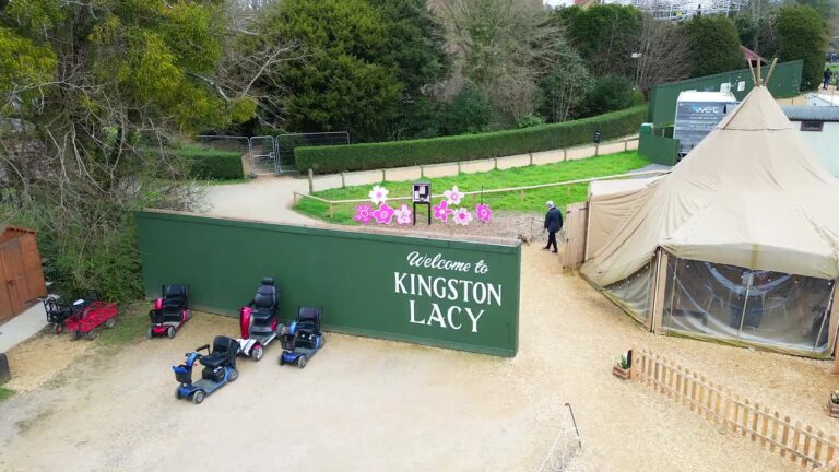 Kingston Lacy aerial drone video poster