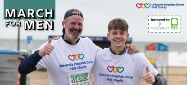 Spetisbury Construction staff taking part in March for Men