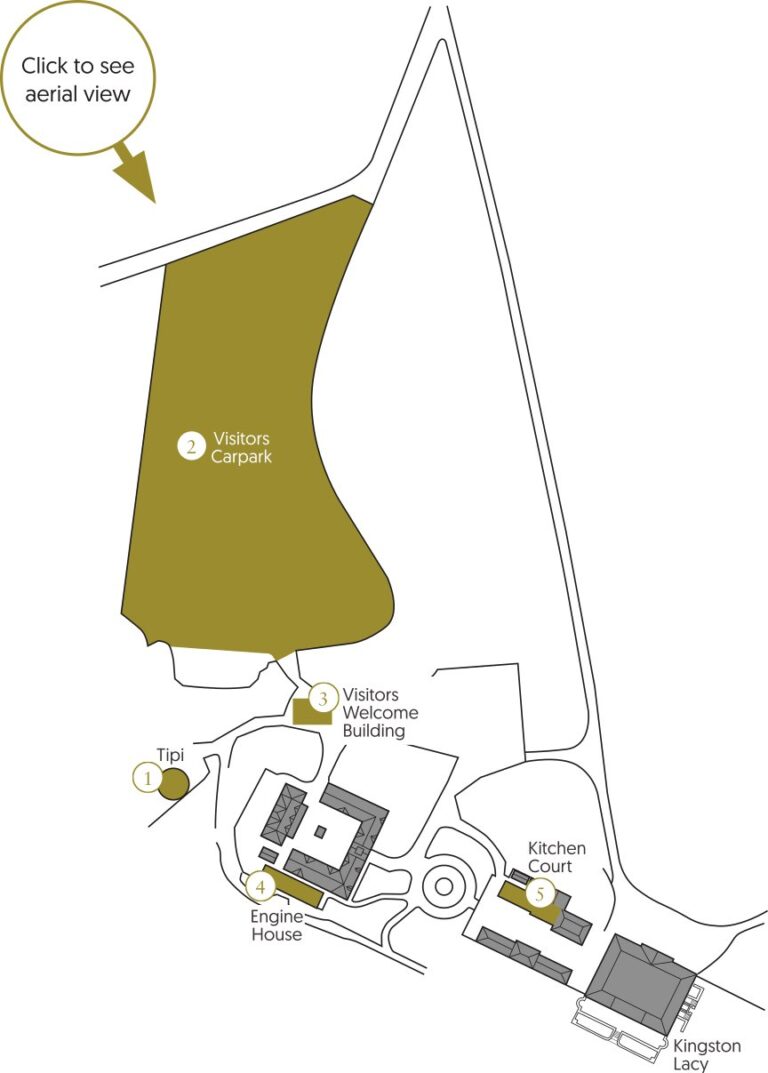 Kingston Lacy site plan
