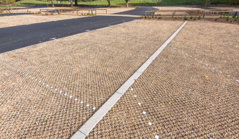 Kingston Lacy - new visitors carpark