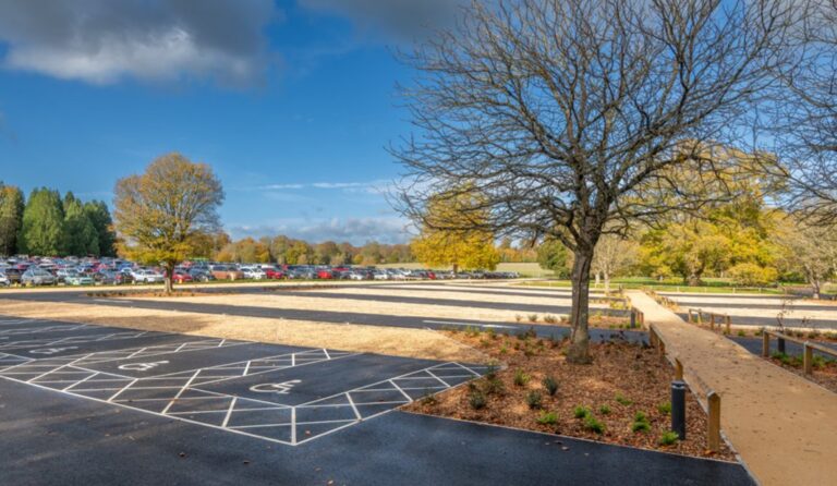 Kingston Lacy - new visitors carpark