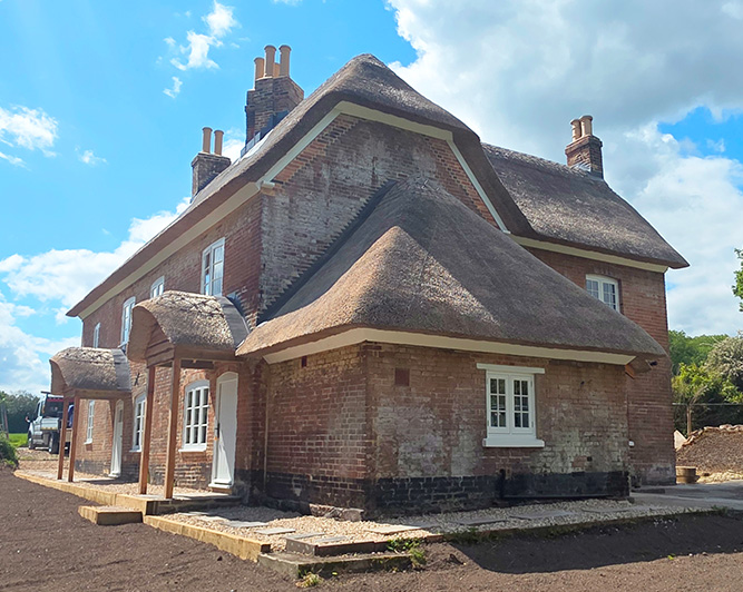 Conservation project - Dairy Cottages - Spetisbury Construction