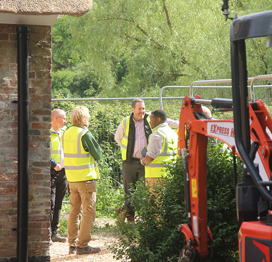 Dairy Cottage - Site meeting