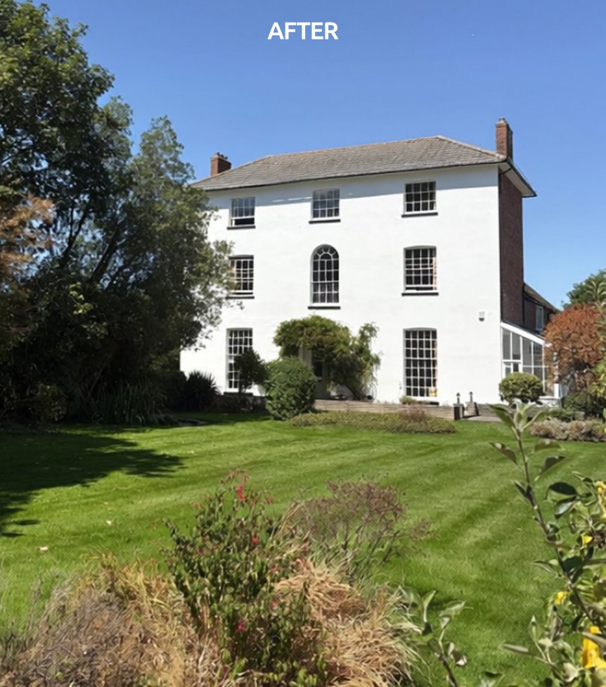 Leigh House before refurbishment