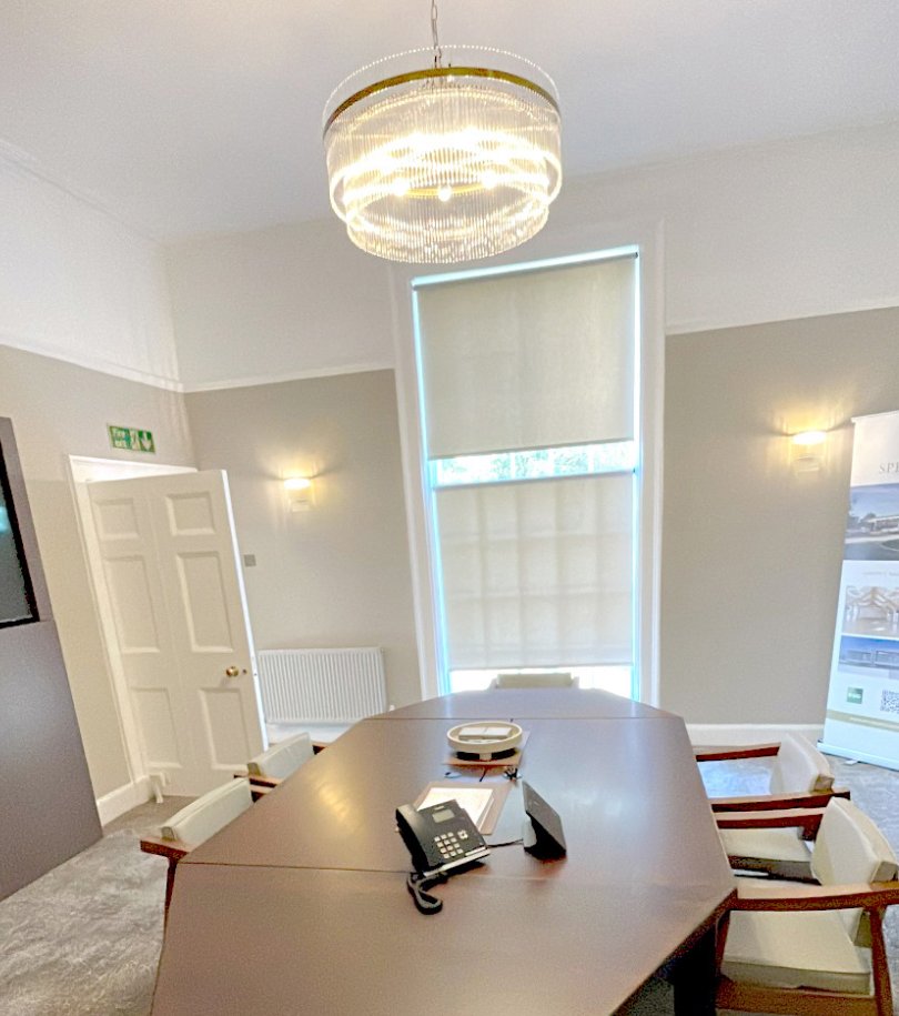 Leigh House refurbished meeting room